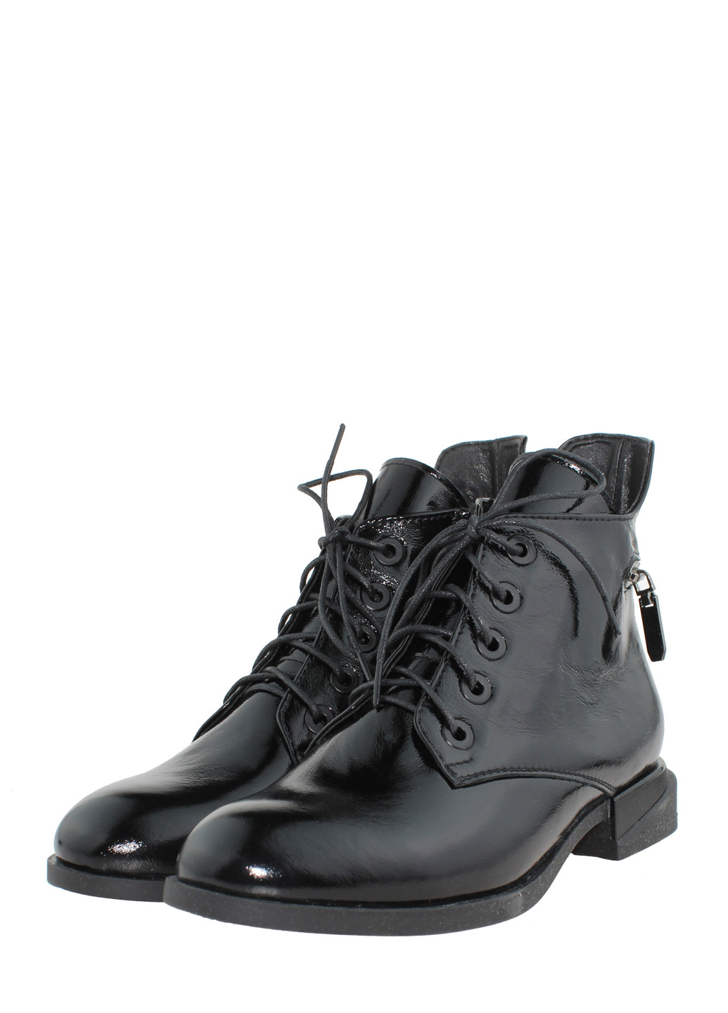 Осенние ботинки az-256 черный Alvista