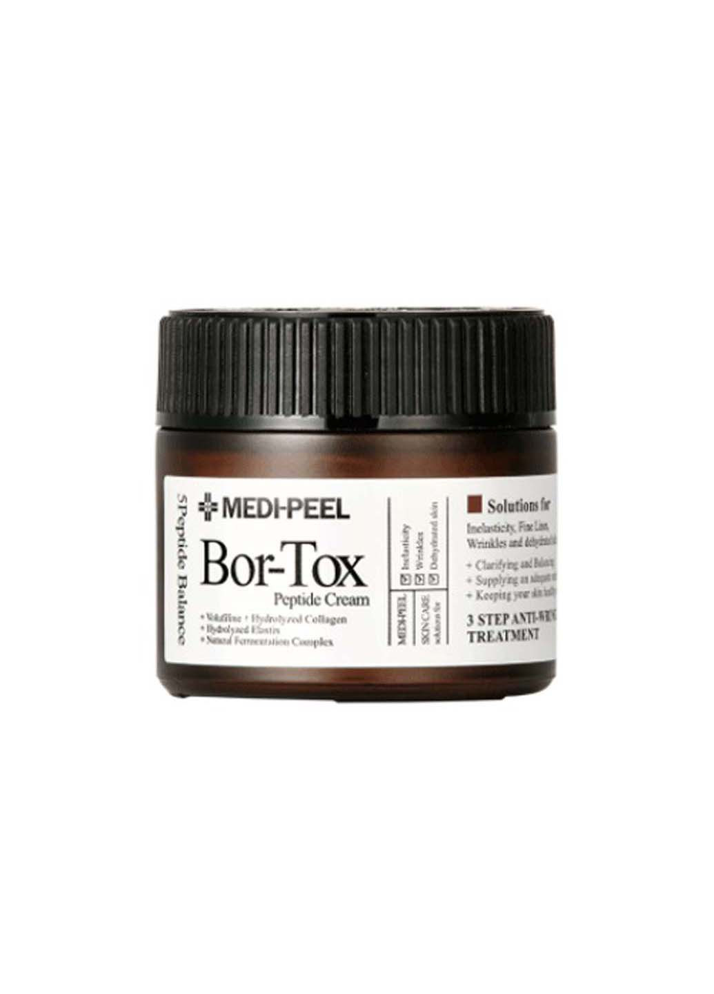 Крем проти зморшок з пептидним комплексом Bor-Tox Peptide Cream 50 g Medi Peel (275333688)