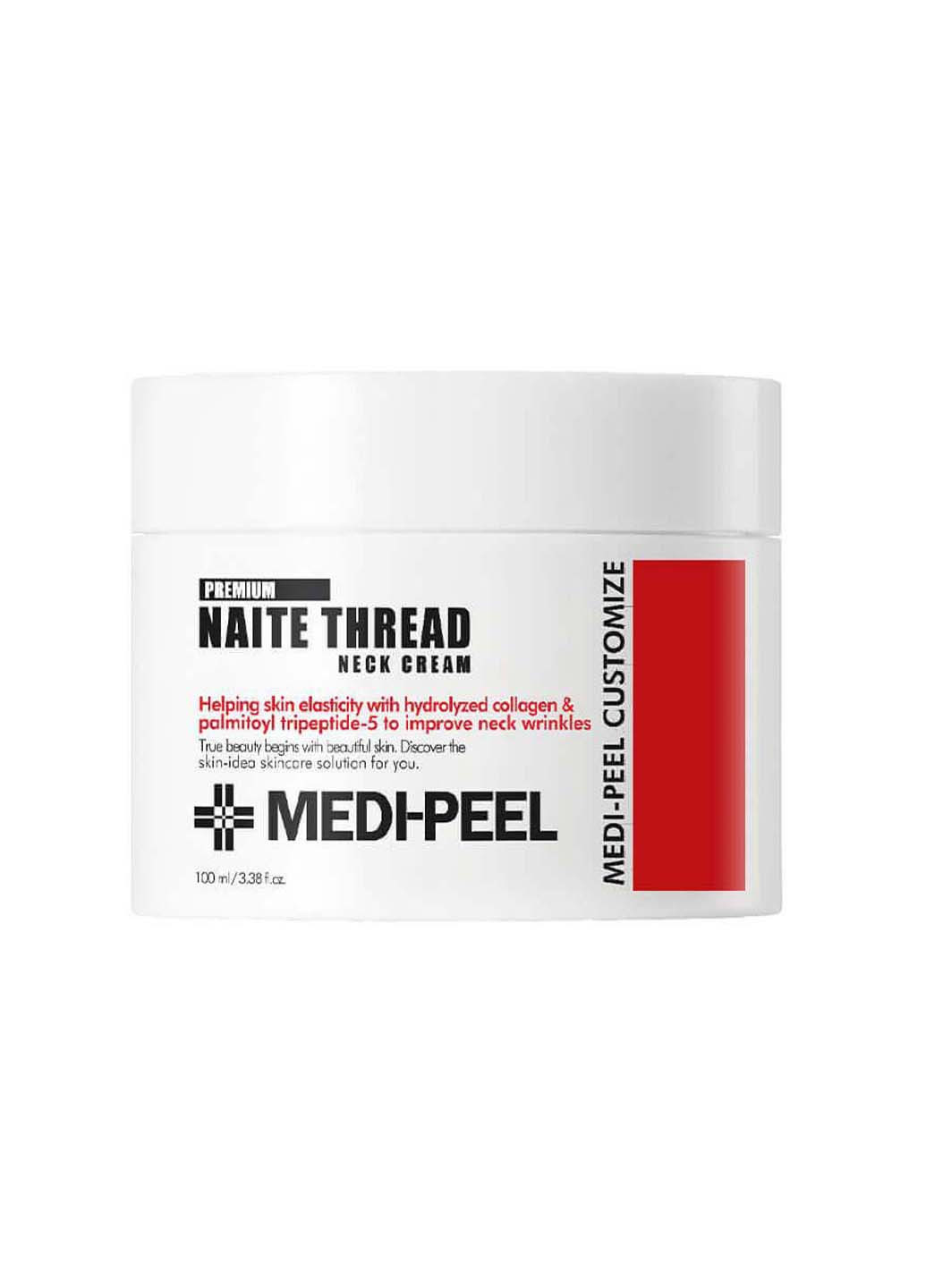 Крем для шиї підтягуючий з пептидним комплексом Naite Thread Neck Cream 100 мл Medi Peel (275333687)