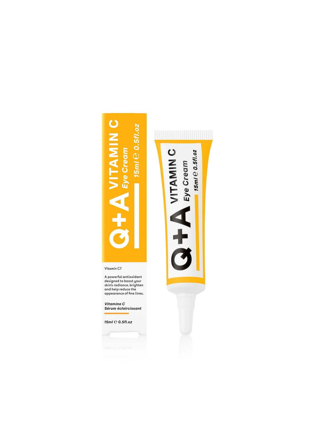 Живильний крем для шкіри навколо очей з вітаміном C Vitamin C Eye Cream 15 мл Q+A (275333757)