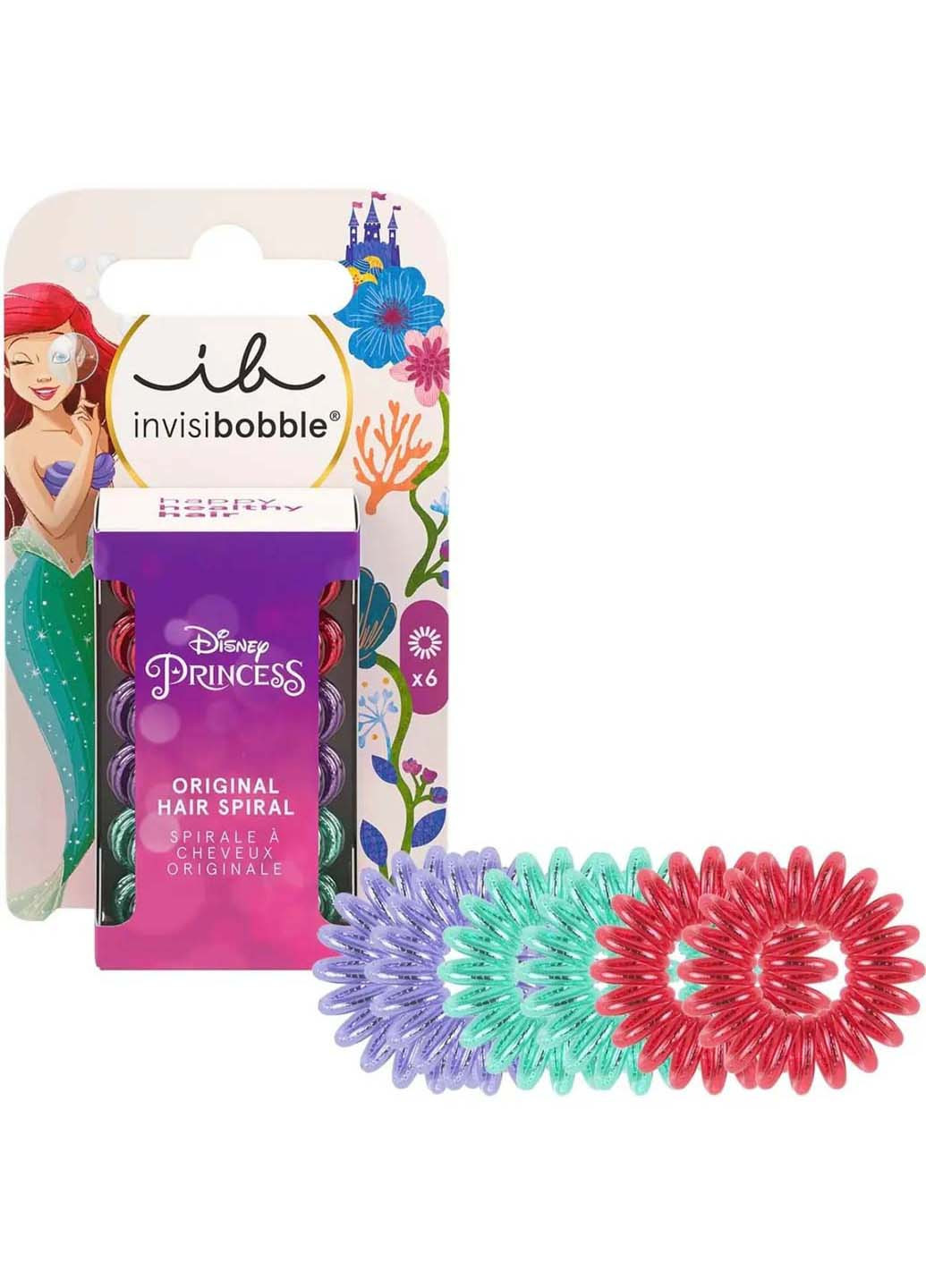 Резинка-браслет для волосся ORIGINAL KIDS Disney Ariel 6 шт Invisibobble (275333620)