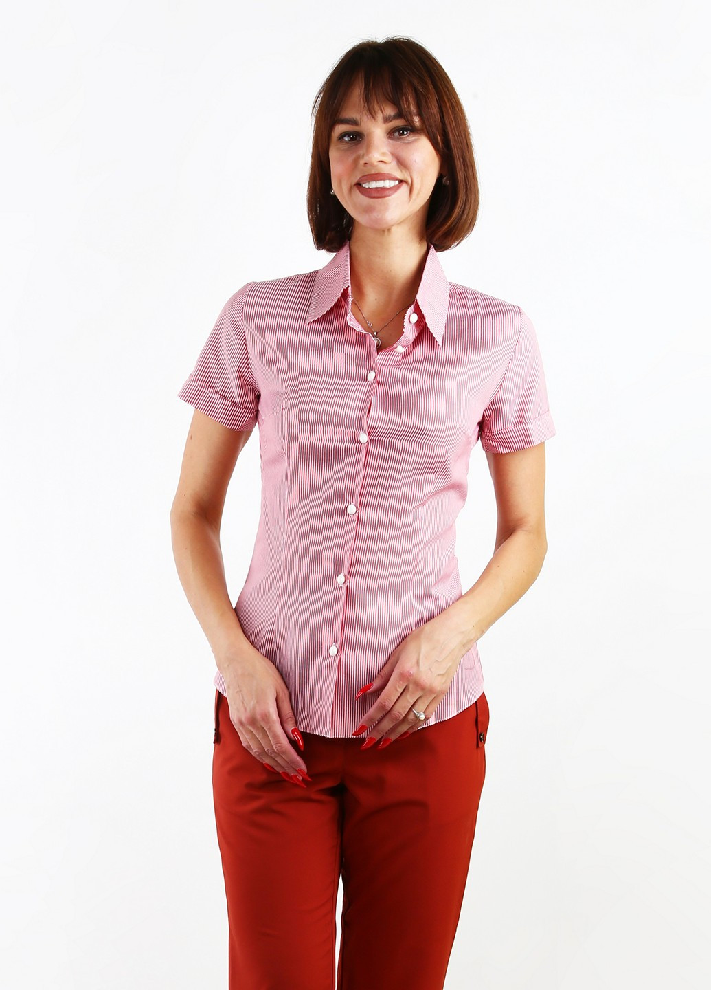 Красная блуза Meggi