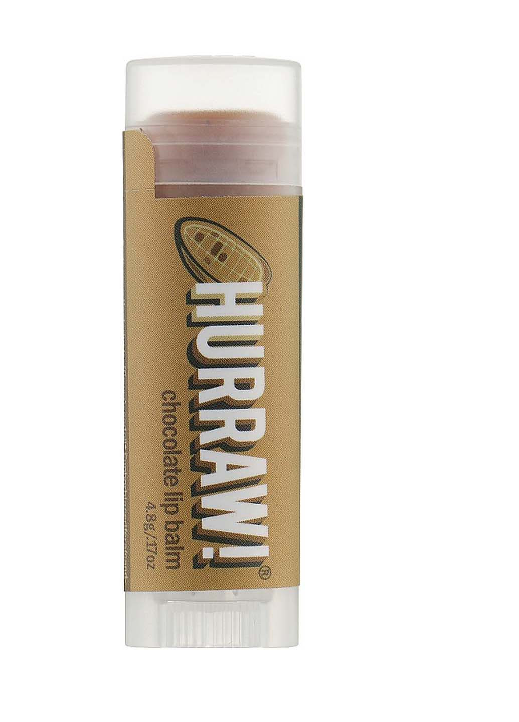 Бальзам для губ Chocolate Lip Balm 4,8 г Hurraw! (275457326)