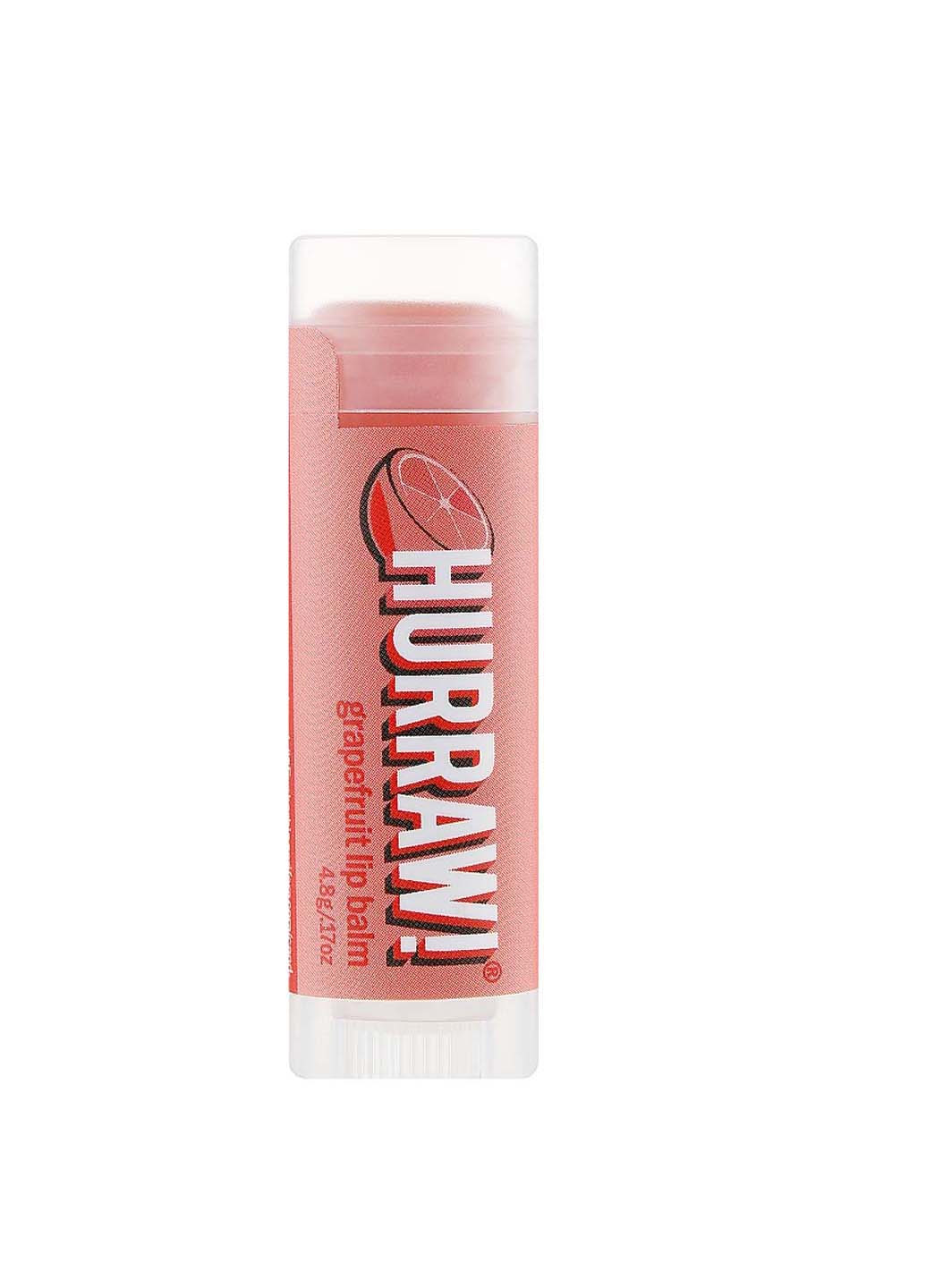 Бальзам для губ Grapefruit Lip Balm 4,8 г Hurraw! (275457325)