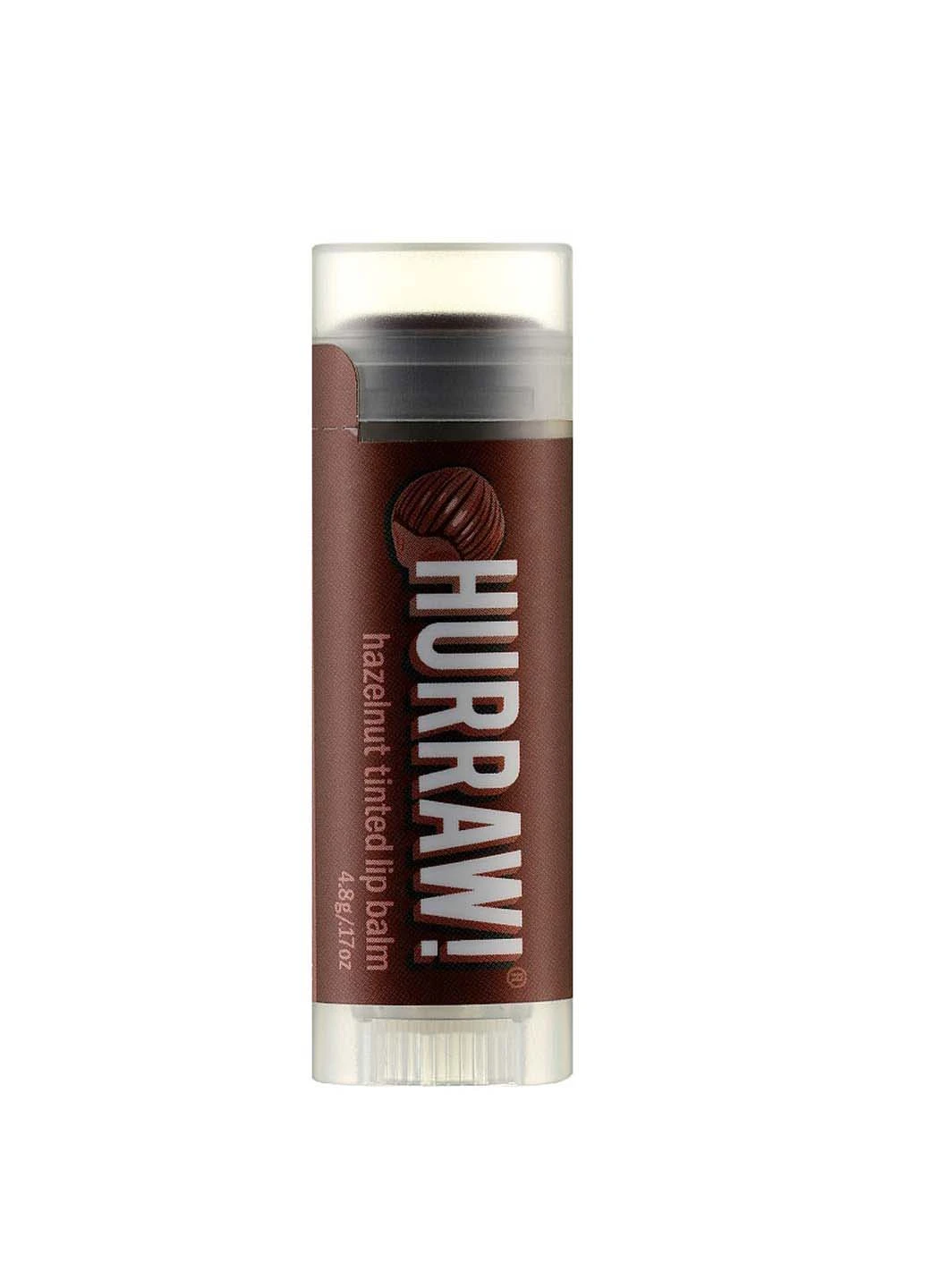 Бальзам для губ Hazelnut Tinted Lip Balm 4,8 г Hurraw! (275457322)