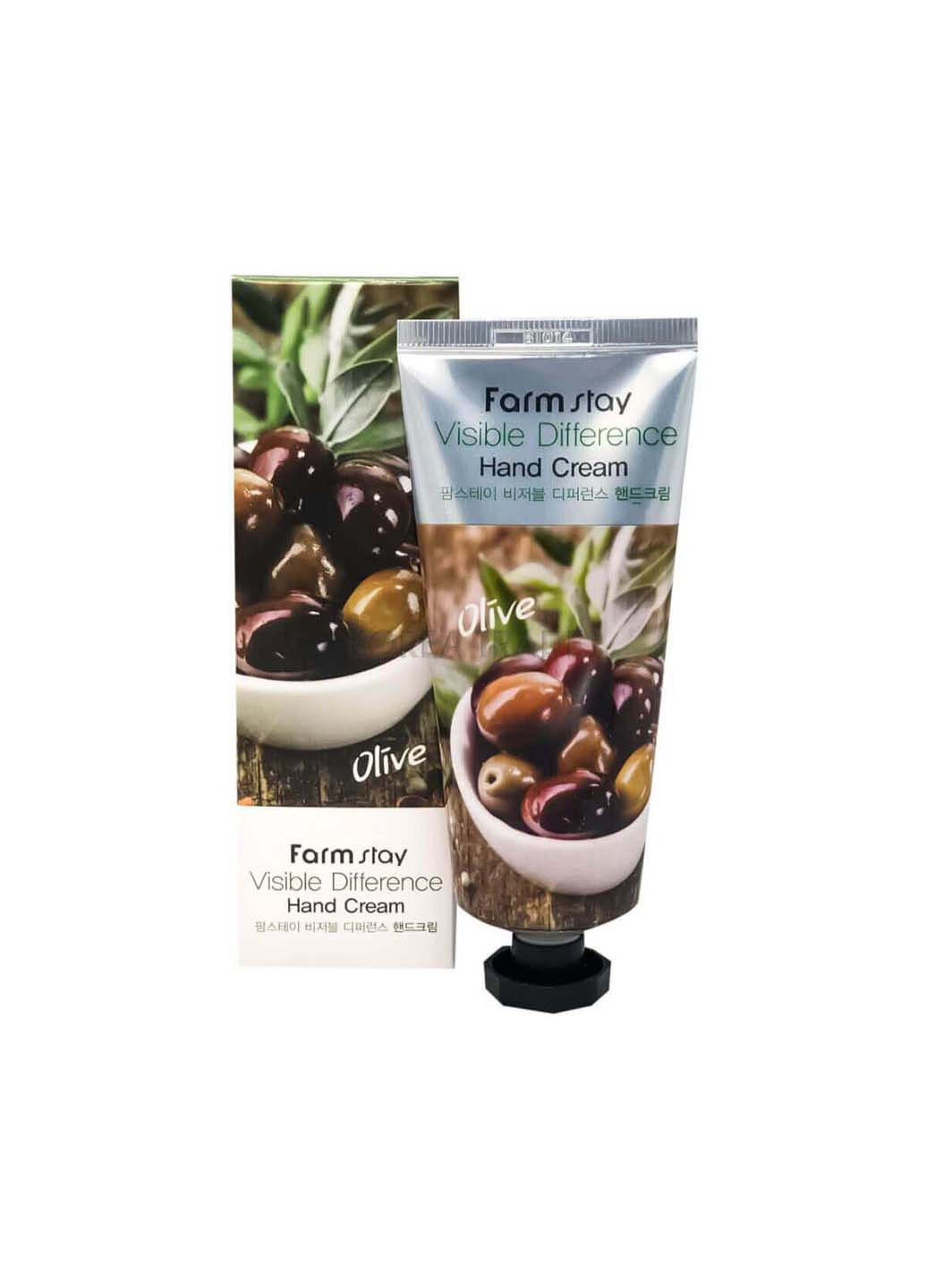 Крем для рук з оливою Visible Difference Olive Hand Cream FarmStay (275457190)