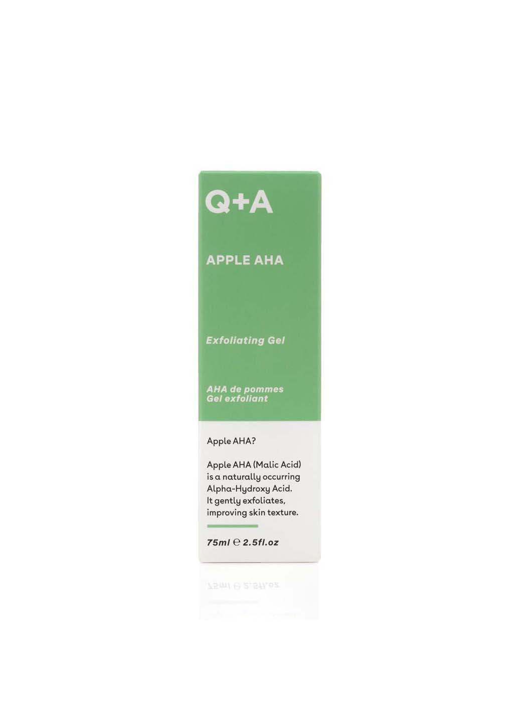 Відлущуючий гель з кислотами для обличчя Apple AHA Exfoliating Gel 75 мл Q+A (275457254)