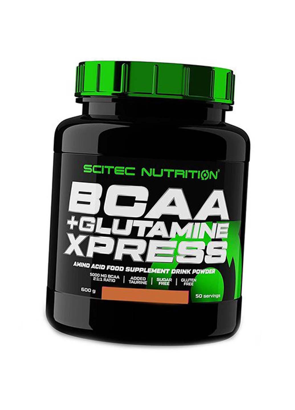 ВСАА з Глютамін і Таурин BCAA + Glutamine Xpress 600г Яблуко Scitec Nutrition (275469204)
