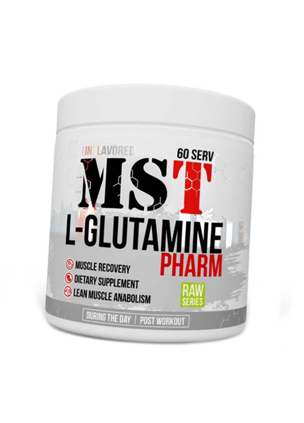 Глютамин порошок Glutamine Pharm Powder 300г Без вкуса MST (275468441)