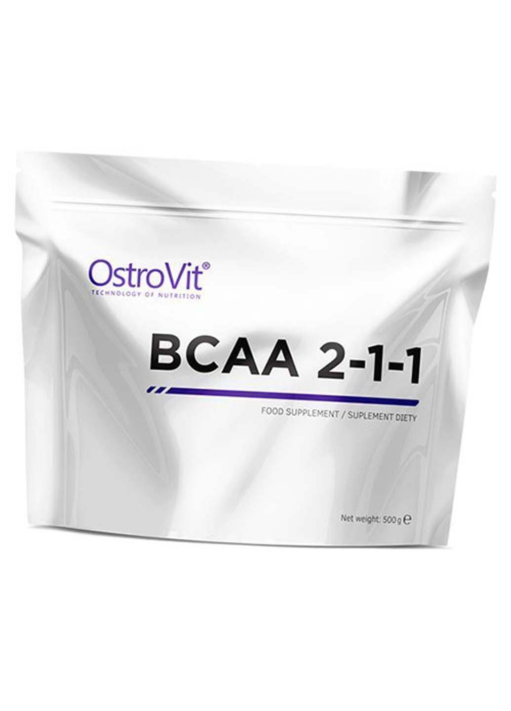 ВСАА Аминокислоты Pure BCAA 2:1:1 500г Без вкуса Ostrovit (275469492)