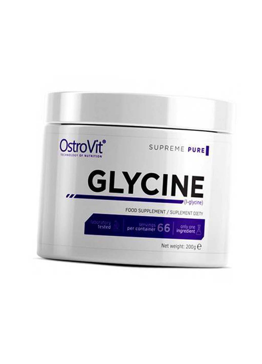 Глицин в порошке Glycine 200г Ostrovit (275469514)