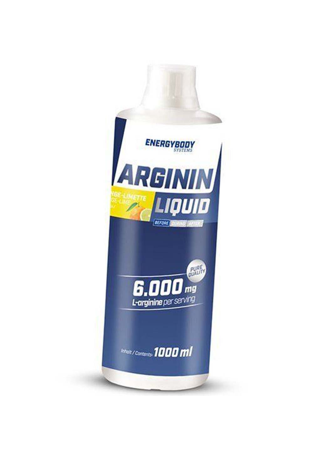 Аргинин Жидкий Arginine Liquid 1000мл Лайм-апельсин Energy Body (275469274)