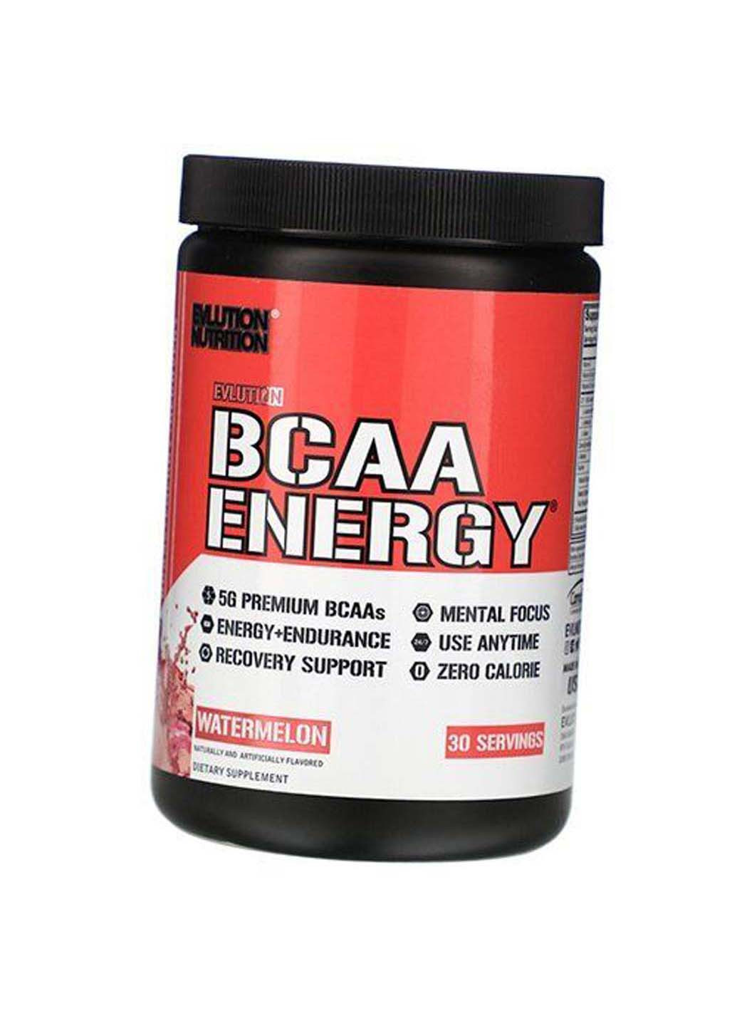 Амінокислоти з кофеїном та зеленим чаєм для енергії BCAA Energy 270г Кавун EVLution Nutrition (275469324)