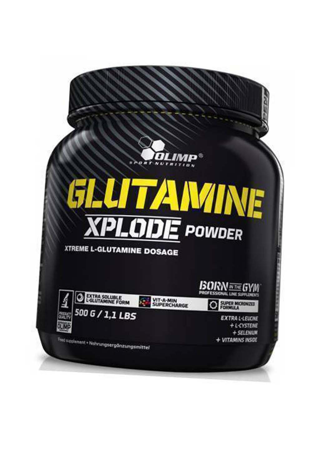 Аминокислота Глютамин Glutamine Xplode 500г Лимон Olimp Sport Nutrition (275469542)