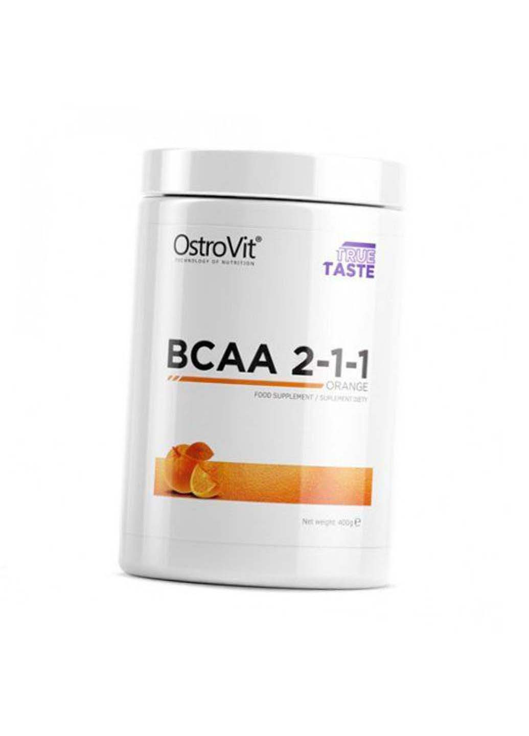 ВСАА Амінокислоти Pure BCAA 2:1:1 400г Апельсин Ostrovit (275469494)