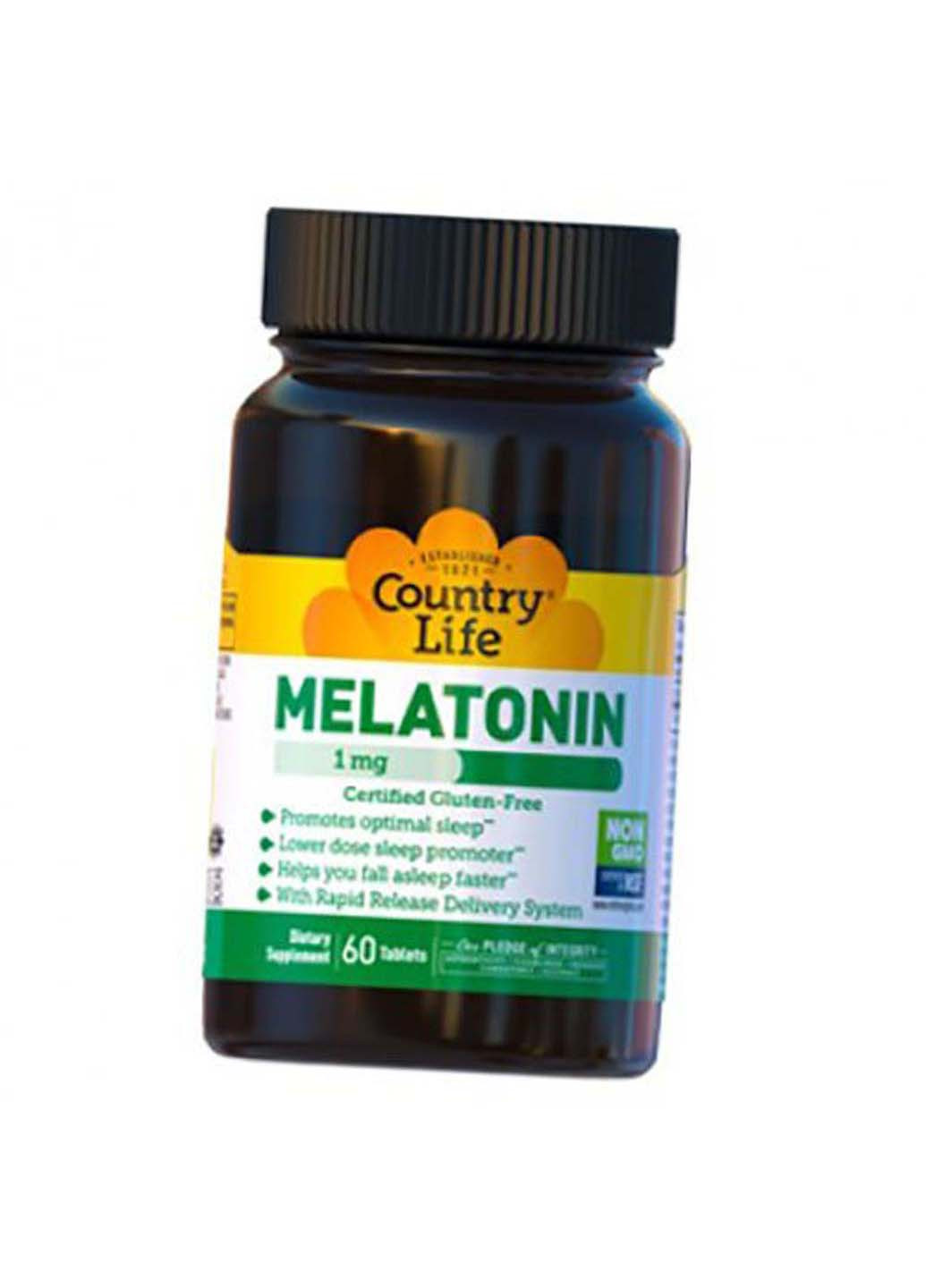 Мелатонин Melatonin 1 60таб Country Life (275469387)