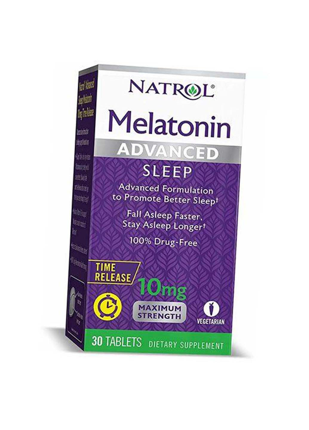 Мелатонін повільного вивільнення Melatonin Advanced Sleep 30таб Natrol (275468833)