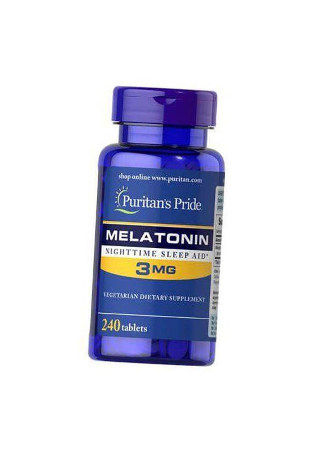 Мелатонин Melatonin 3 240таб Puritans Pride (275469049)