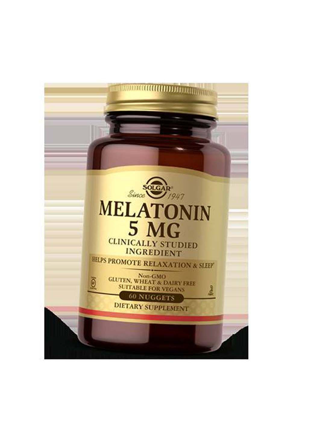 Мелатонін Melatonin 5 60таб Solgar (275468530)