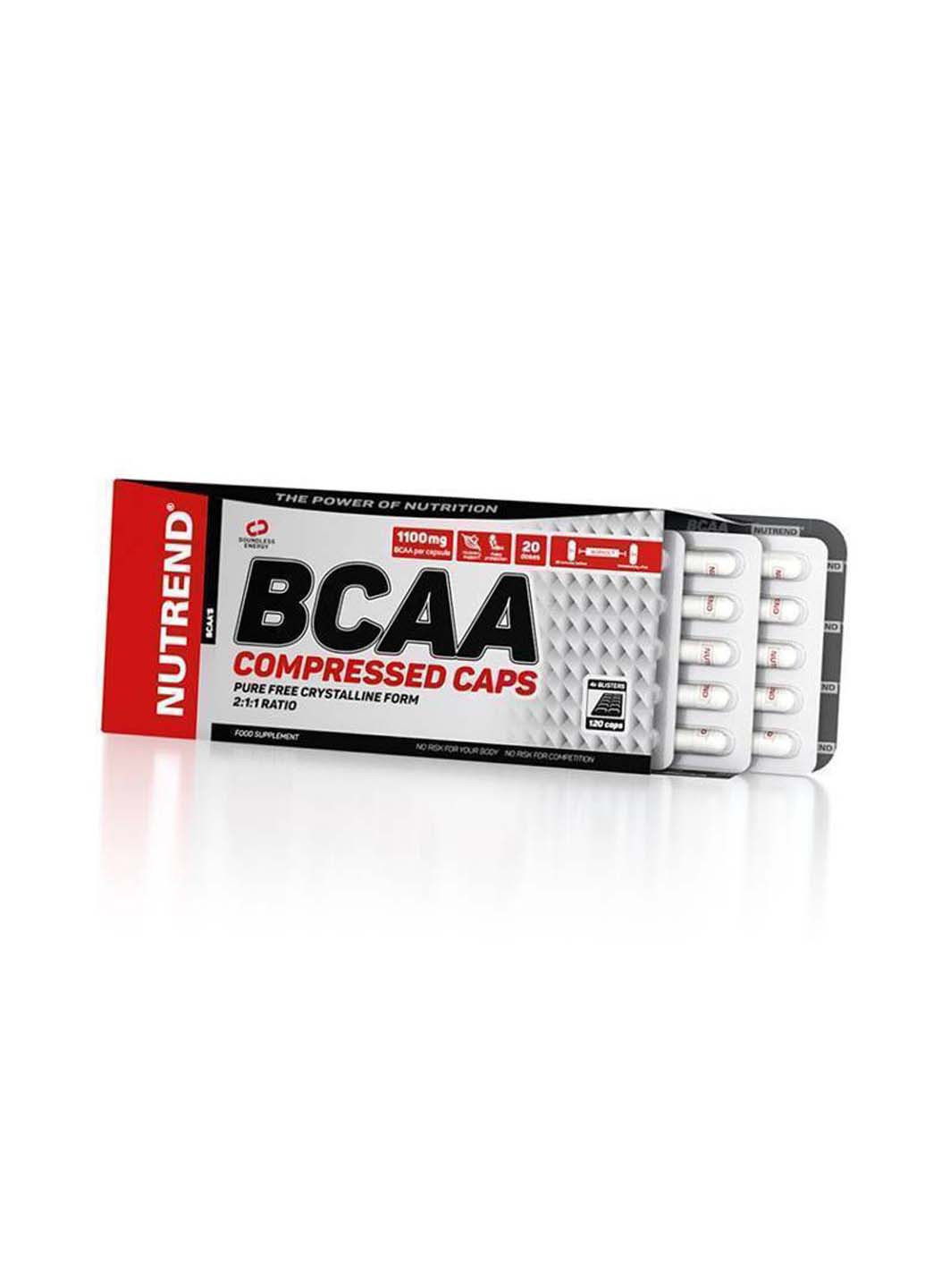 ВСАА в капсулах BCAA Compressed caps 120капс Nutrend (275469478)