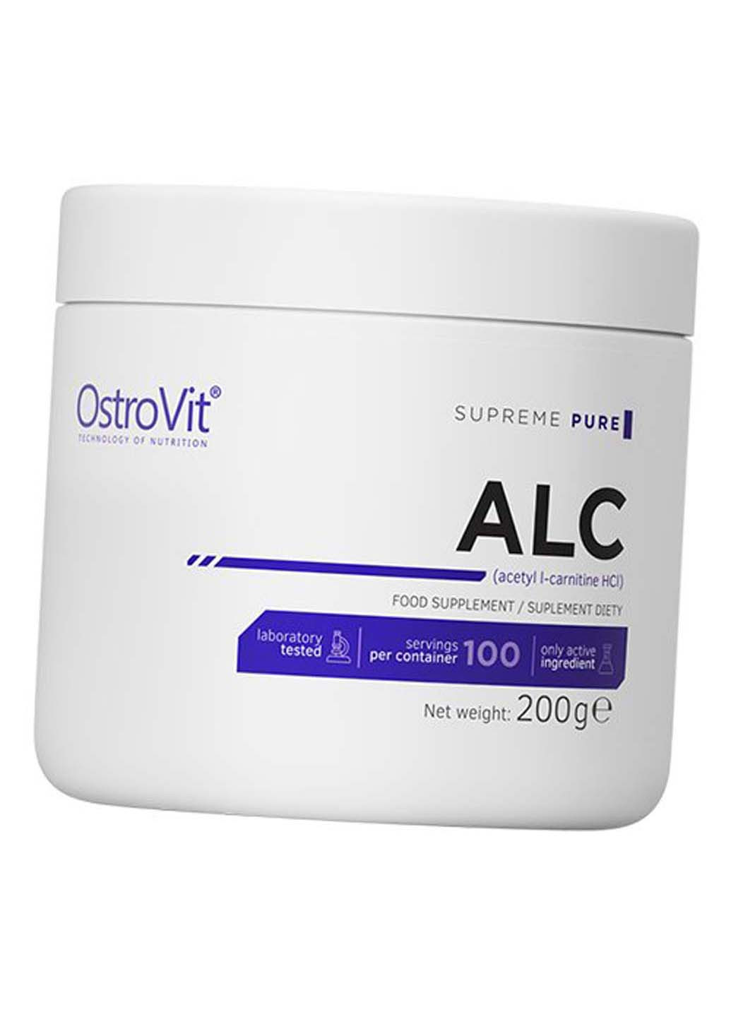Ацетил L Карнітин Acetyl L-carnitine HCL 200г Без смаку Ostrovit (275469506)