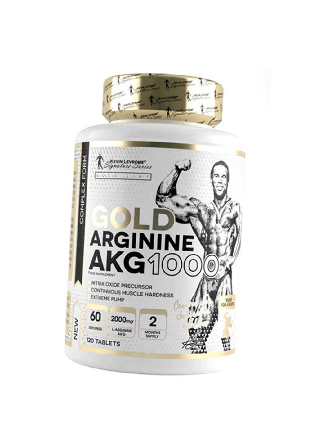 Аргинин альфа-кетоглютарат Gold Arginine AKG 1000 120таб Kevin Levrone (275469031)