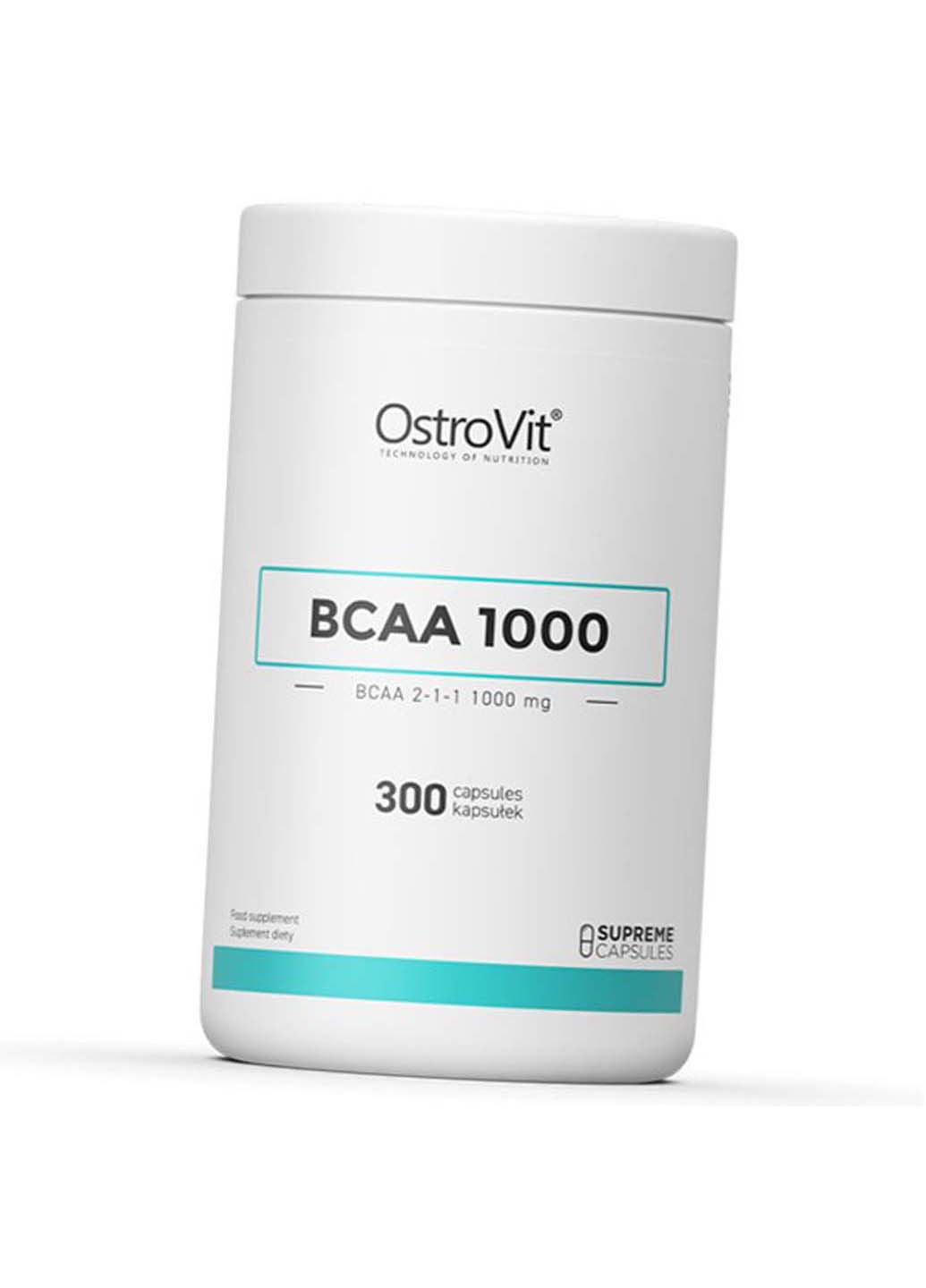 BCAA у капсулах BCAA 2:1:1 1000 300капс Ostrovit (275468701)