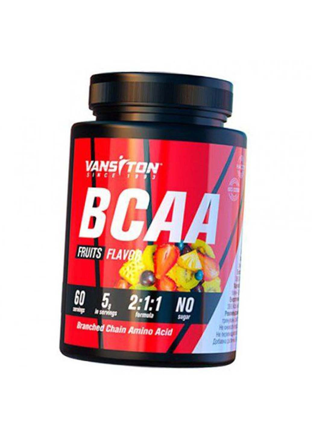 ВСАА со вкусом BCAA Flavor 300г Фруктовый пунш Vansiton (275469223)