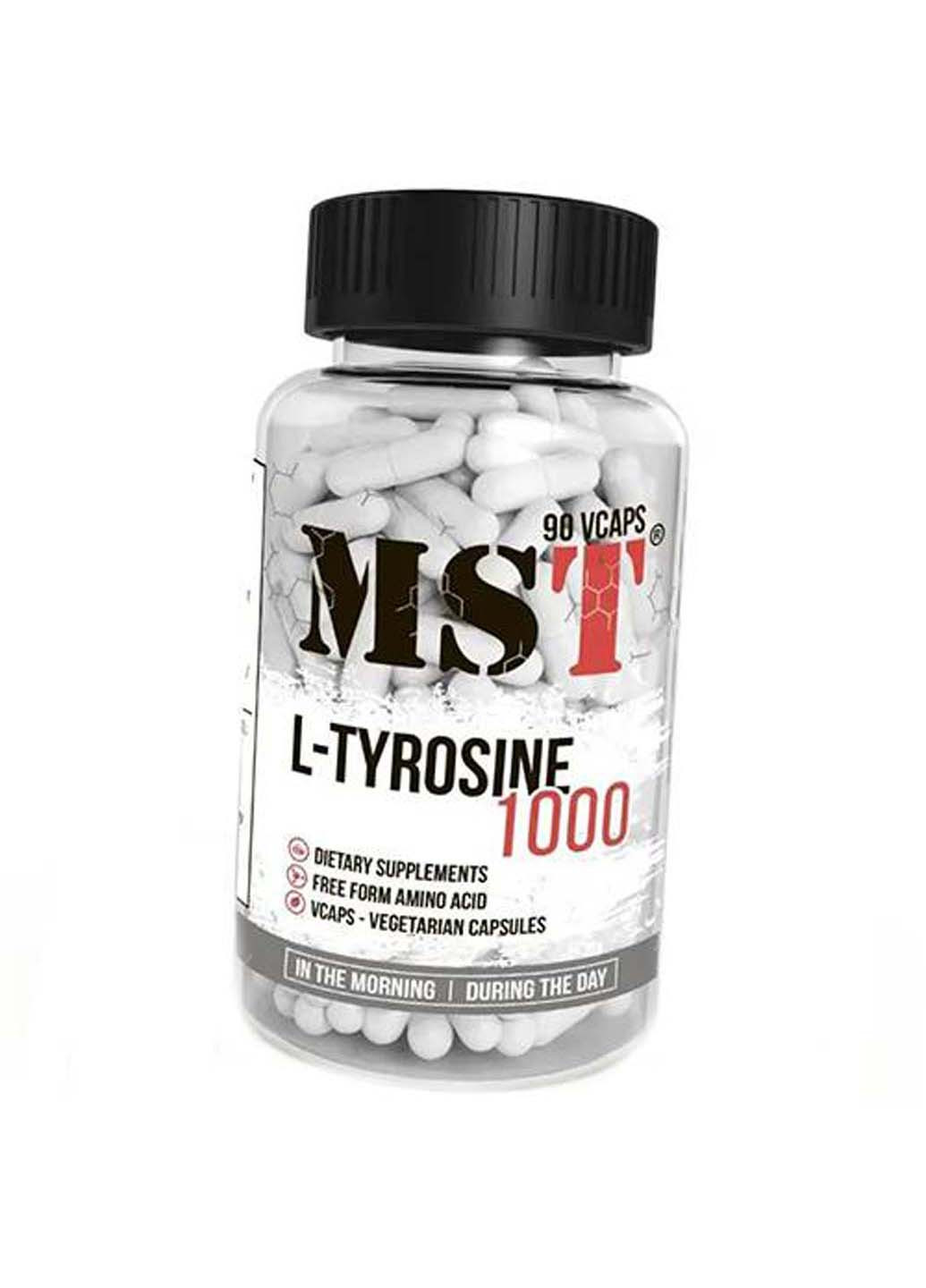 Амінокислота Тирозин L-Tyrosine 1000 90вегкапс MST (275468478)