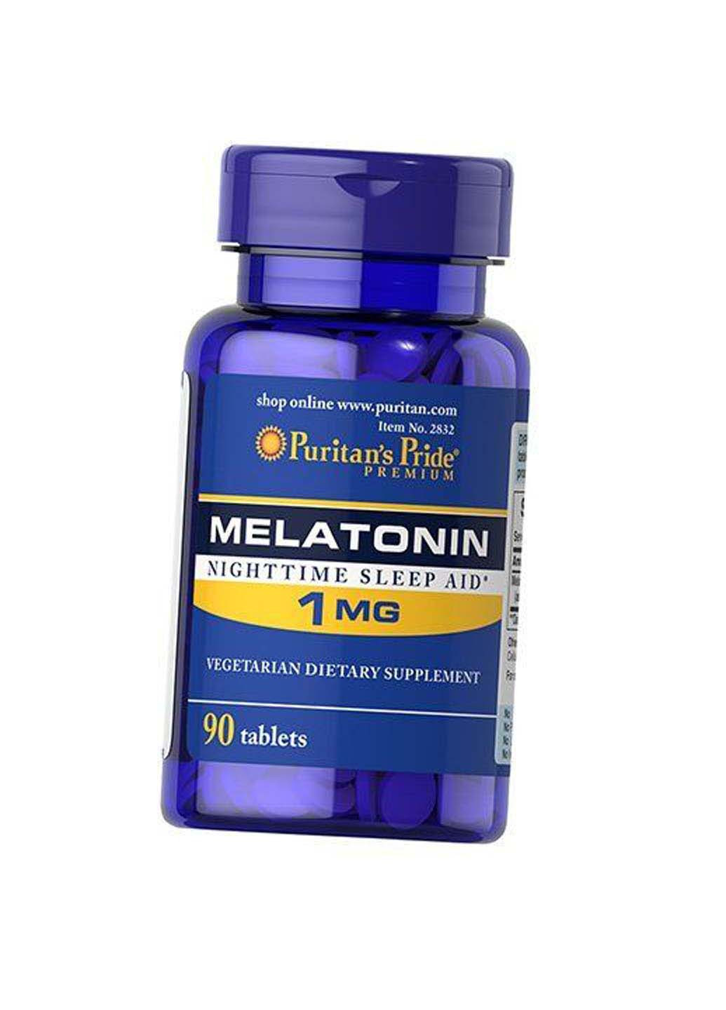 Мелатонин Melatonin 1 90таб Puritans Pride (275469057)
