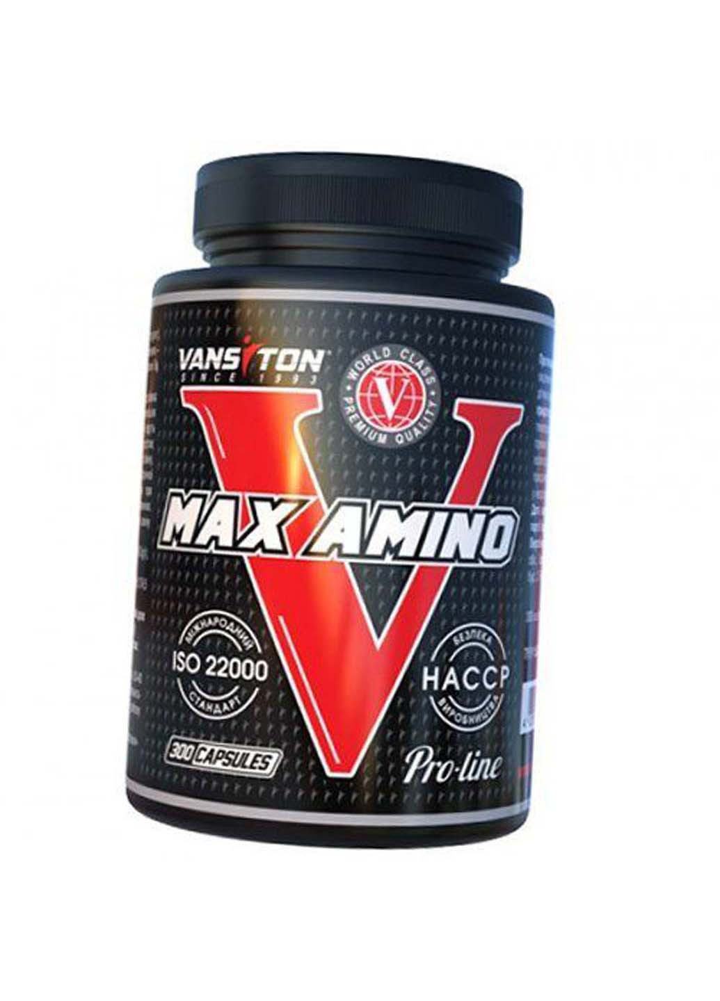 Аминокислоты в свободной форме Макс амино капс 300капс Vansiton (275469221)