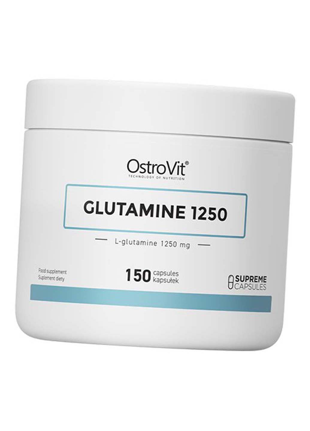 L-Глютамін Glutamine 1250 150капс Ostrovit (275468709)