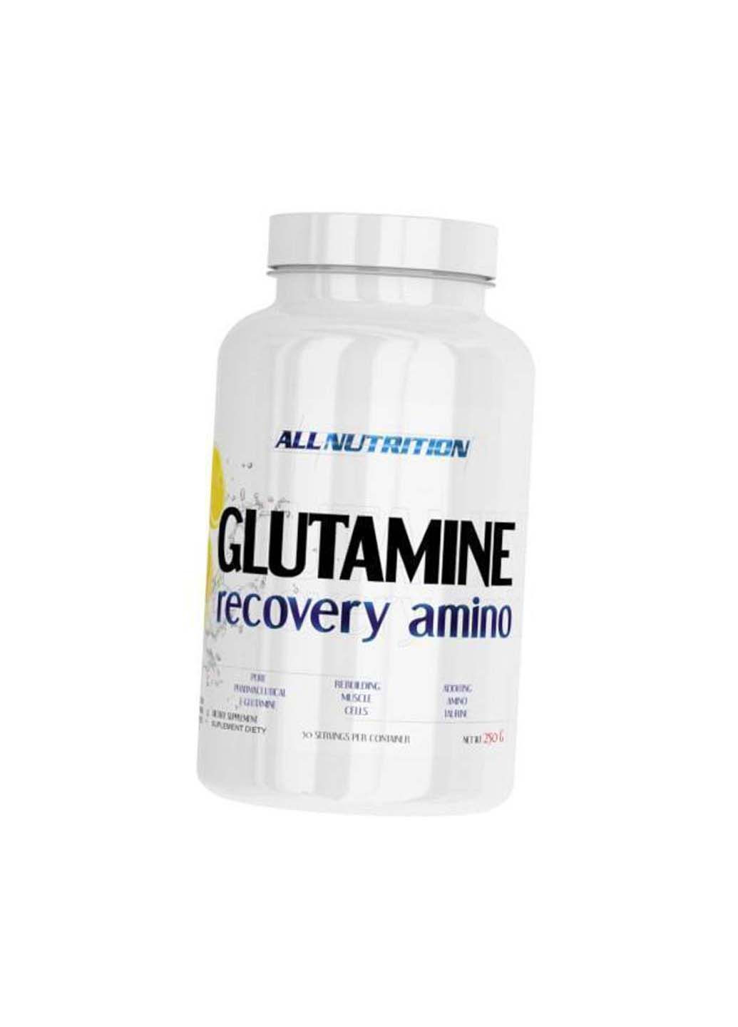 Глютамин для восстановления Glutamine Recovery Amino 250г Лимон Allnutrition (275468975)