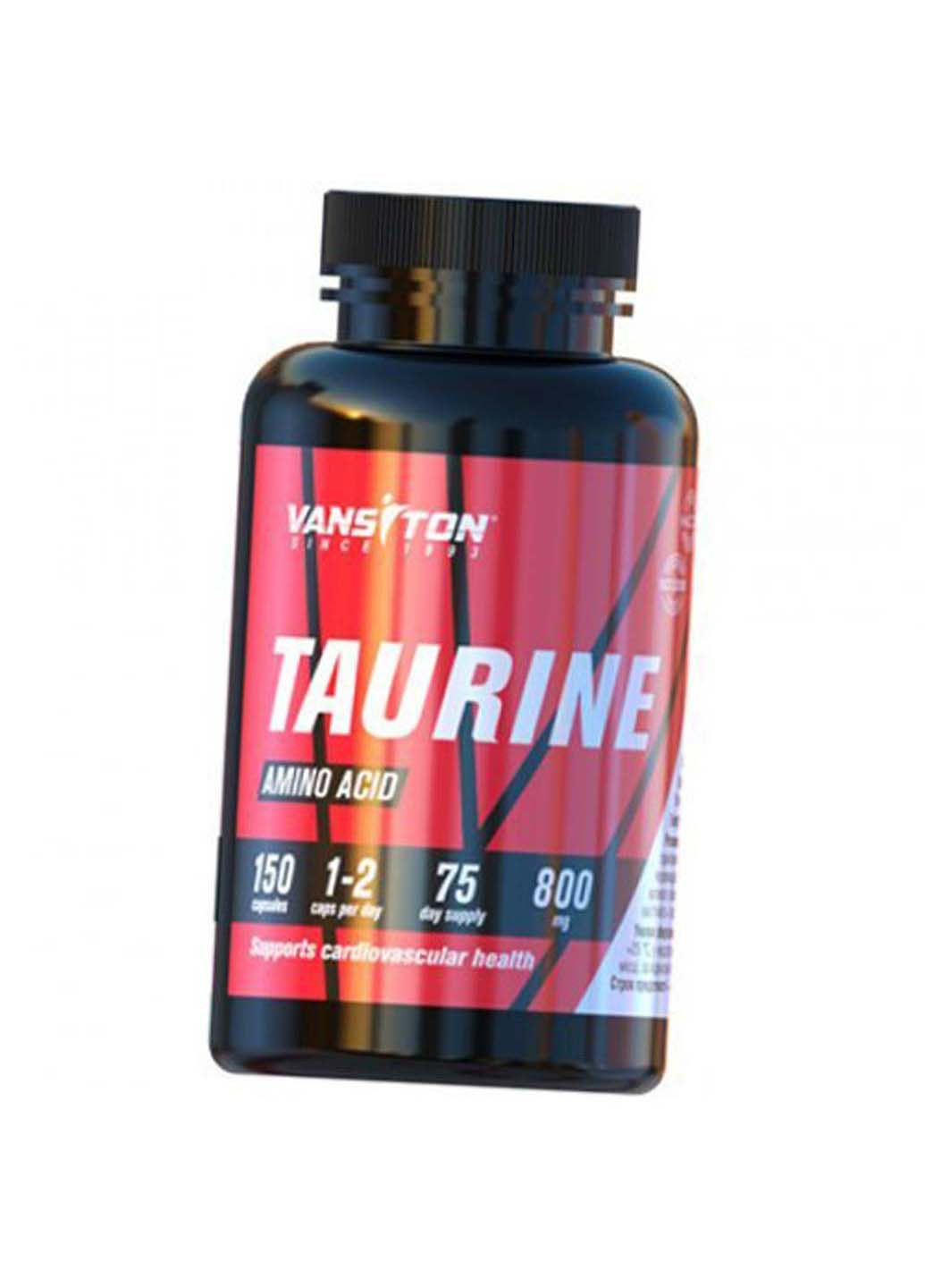 Амінокислота Таурін Taurine Amino Acid 150капс Vansiton (275469236)
