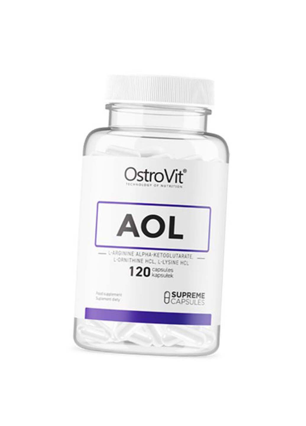 L-Аргинин L-Орнитин L-Лизин AOL Caps 120капс Ostrovit (275469504)