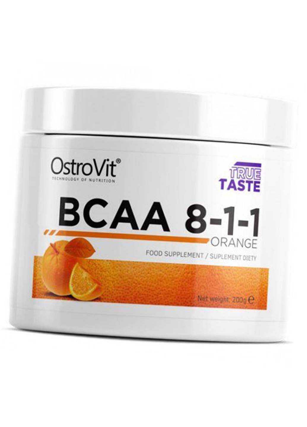 Аминокислоты Pure BCAA 8:1:1 200г Апельсин Ostrovit (275468699)