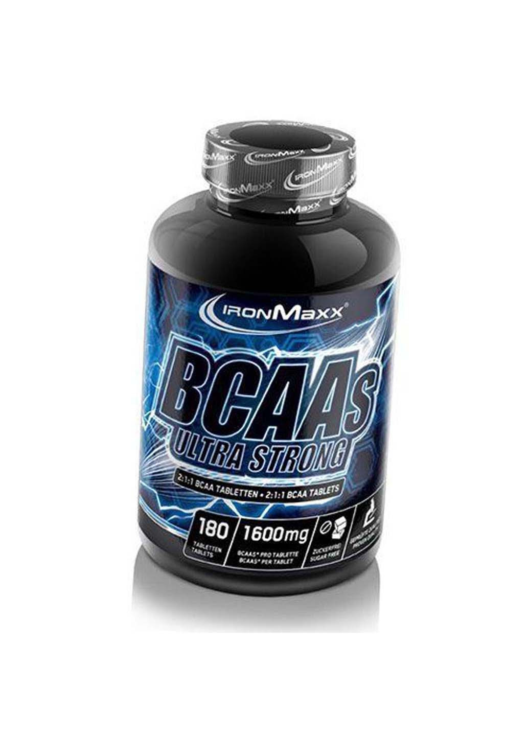 BCAA в таблетках BCAAs Ultra Strong 180таб Ironmaxx (275468632)