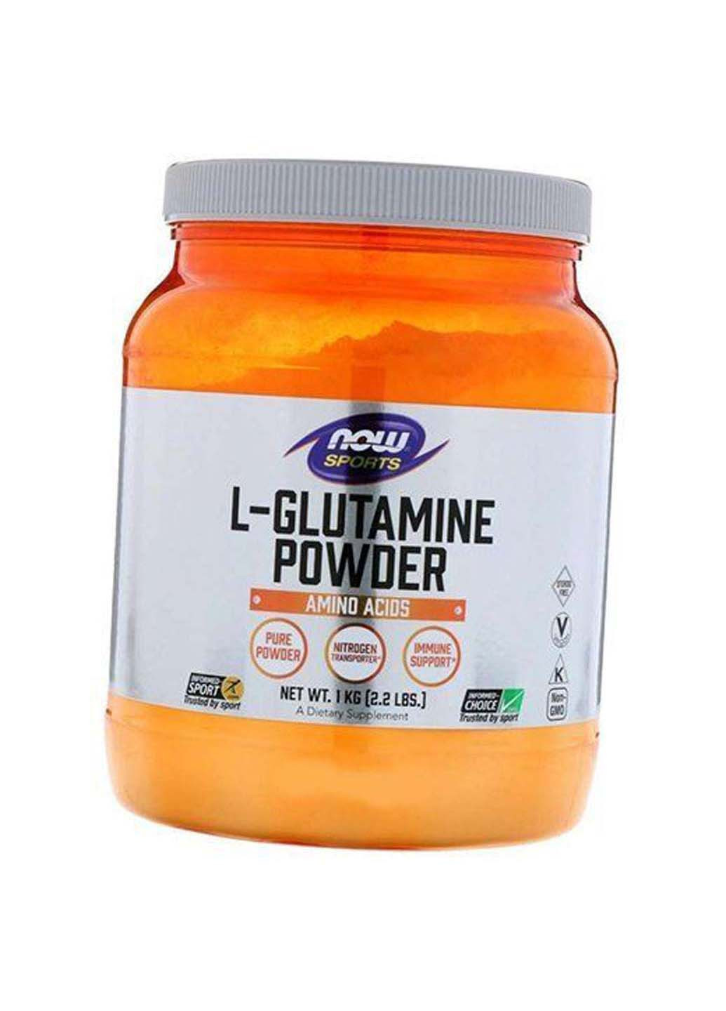 Глютамін L-Glutamine Powder 1000г Now Foods (275468553)