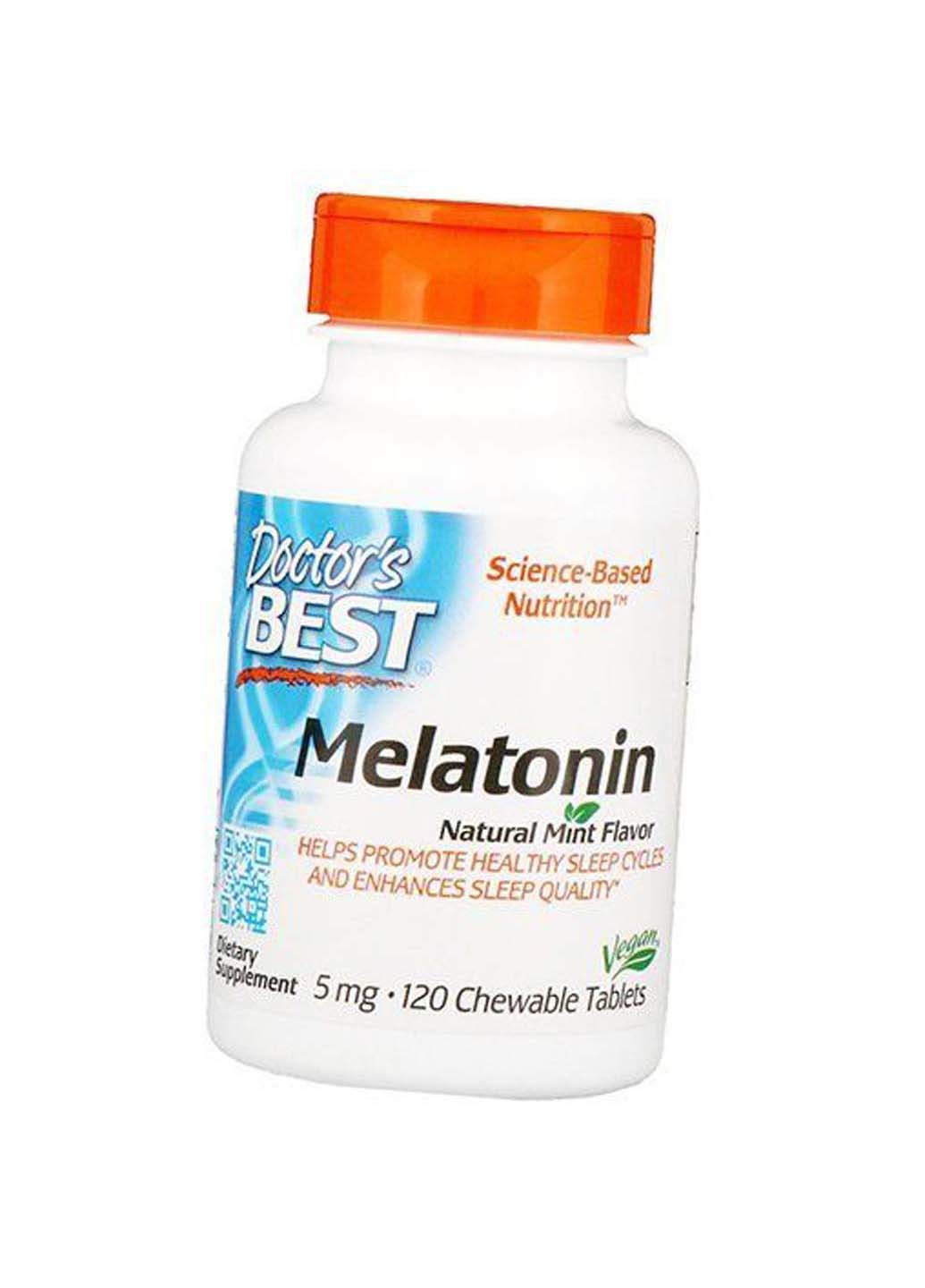 Мелатонін Melatonin 5 120таб М'ята Doctor's Best (275468402)