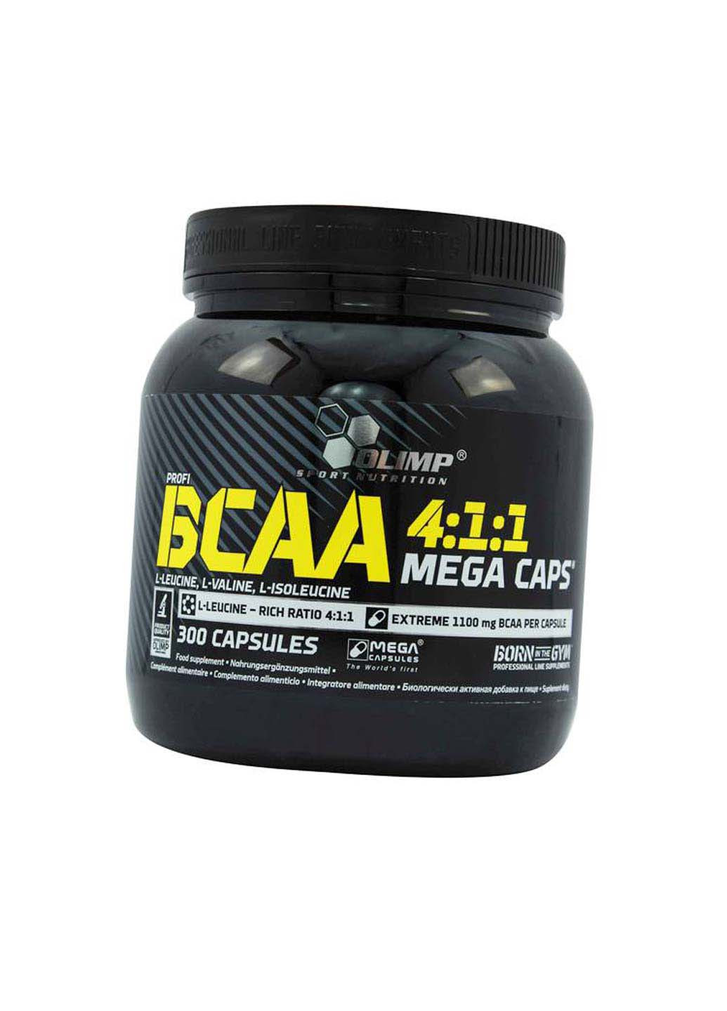 Аминокислоты BCAA 4:1:1 Mega Caps 300капс Olimp Sport Nutrition (275468789)