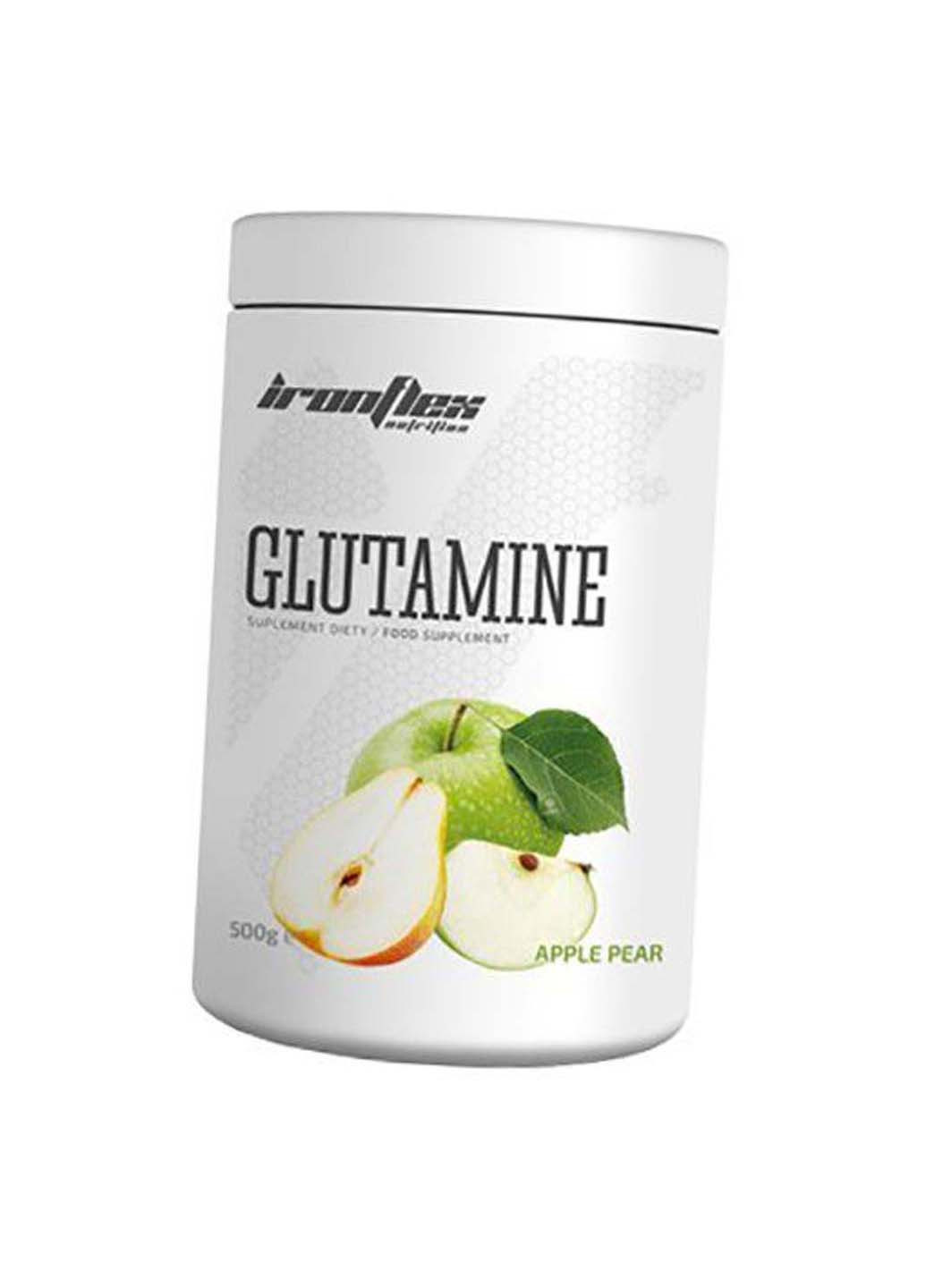Глютамин в порошке Glutamine 500г Яблоко Iron Flex (275469667)