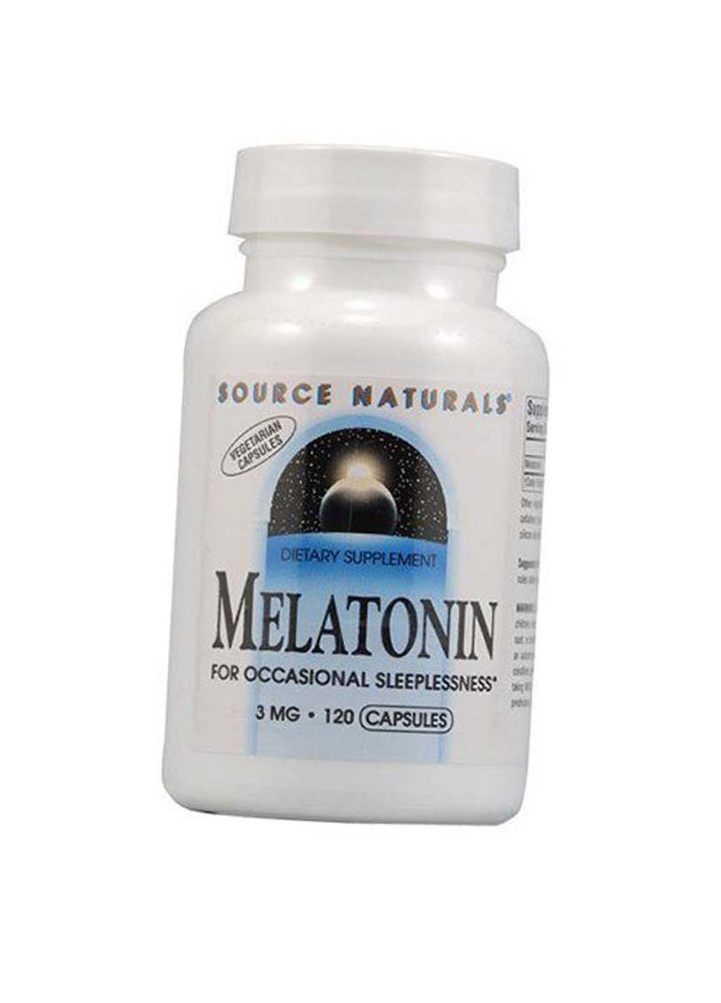 Мелатонин Melatonin 3 120капс Source Naturals (275468906)