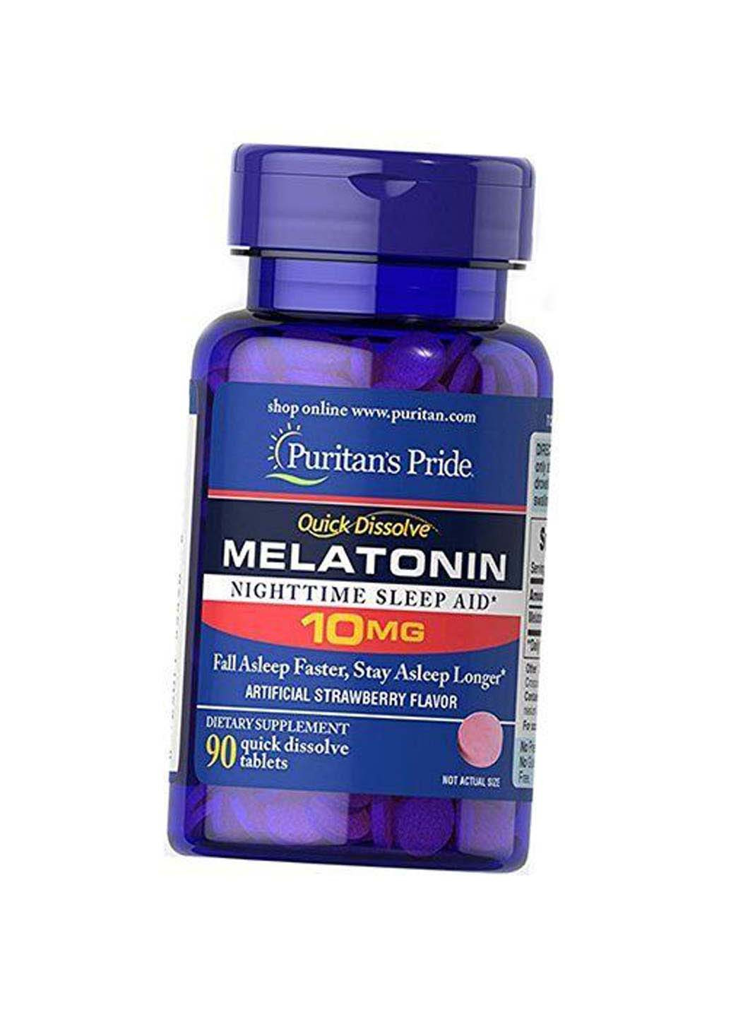 Мелатонин быстрорастворимый Quick Dissolve Melatonin 10 45таб Вишня Puritans Pride (275469636)