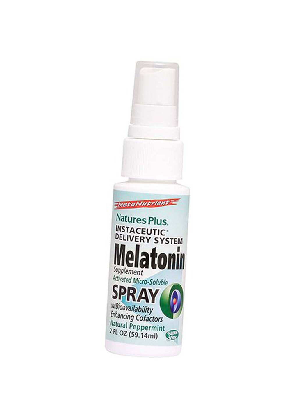 Спрей с Мелатонином Melatonin Activated Micro-Soluble Spray 59мл Мята Nature's Plus (275469316)