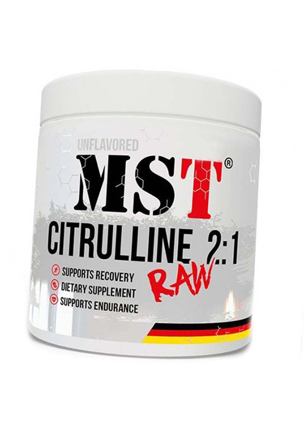 Цитруллин для тренировок Citrulline Raw 250г Без вкуса MST (275468452)