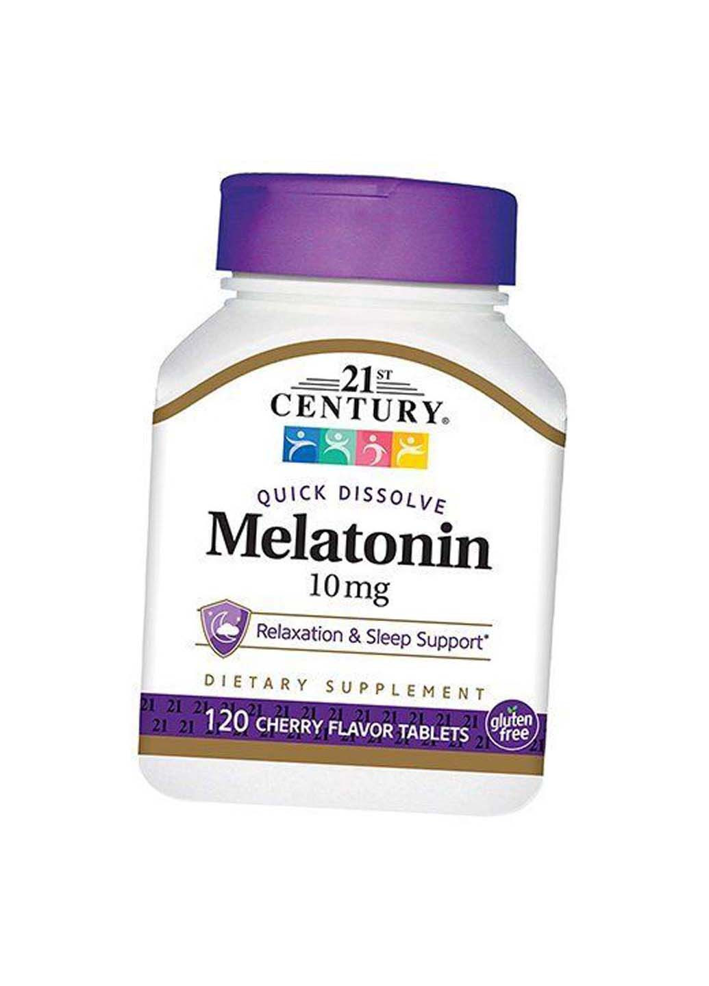Мелатонин Melatonin 10 120таб Вишня 21st Century (275468963)
