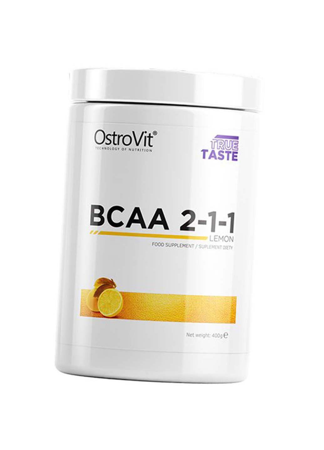 ВСАА Амінокислоти Pure BCAA 2:1:1 400г Лимон Ostrovit (275469502)