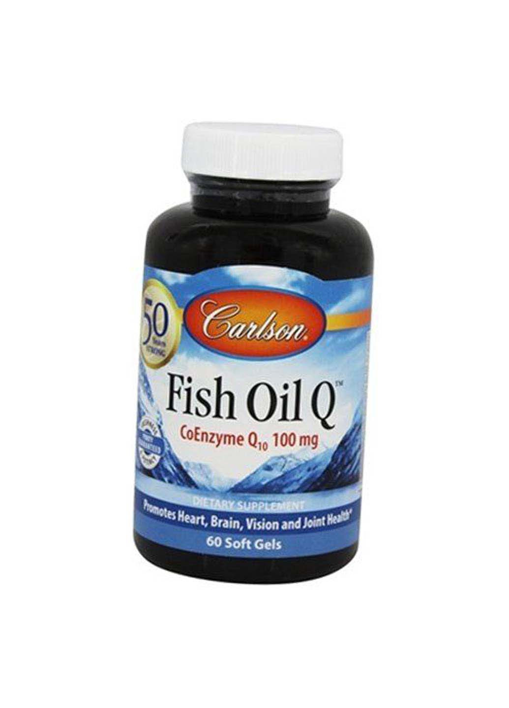 Fish Oil Q 60гелкапс Carlson Labs (275469558)