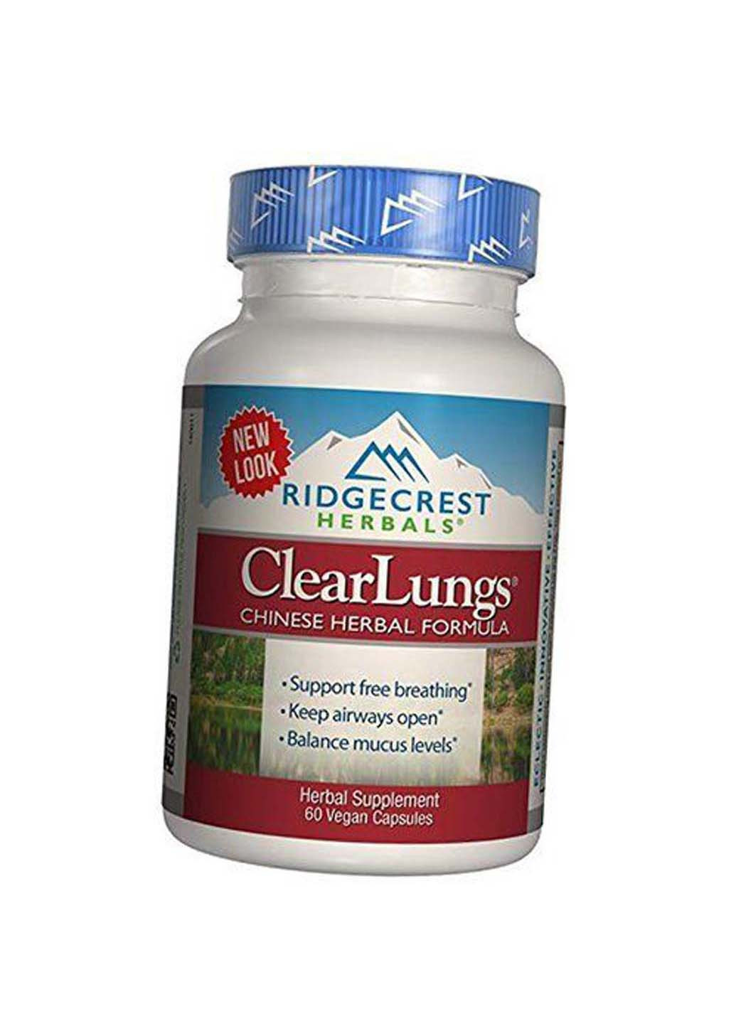 Clear Lungs Chinese 60вегкапс Ridgecrest Herbals (275468951)