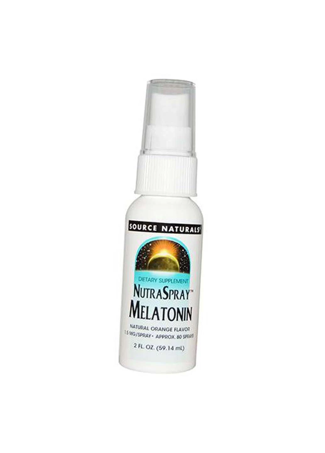 NutraSpray Melatonin 59мл Апельсин Source Naturals (275468914)
